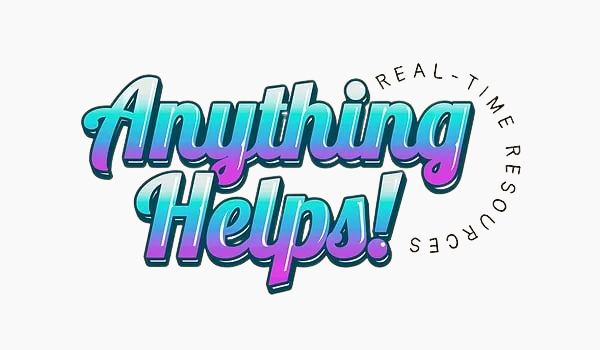 Logo for Anything Helps